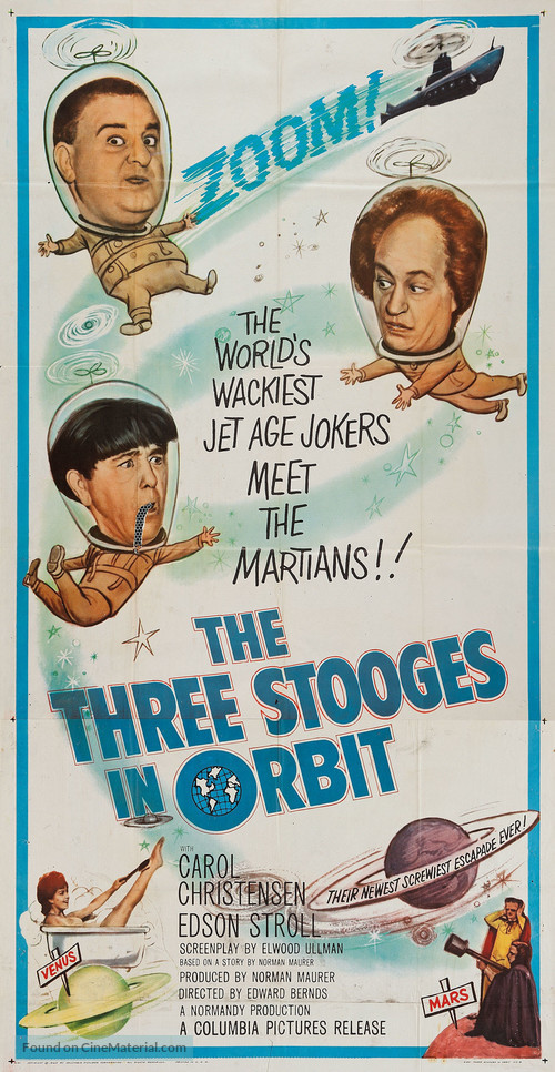 The Three Stooges in Orbit - Movie Poster