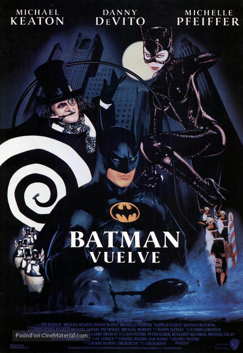 Batman Returns - Spanish Movie Poster