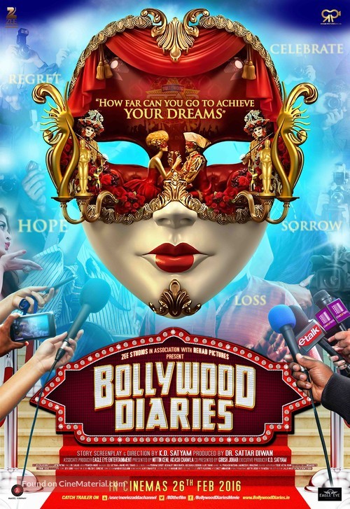 Bollywood Diaries - Indian Movie Poster
