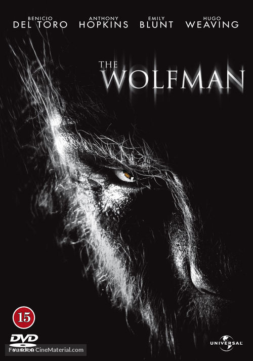 The Wolfman - Danish Movie Cover
