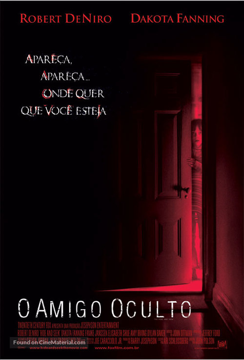 Hide And Seek - Brazilian Movie Poster