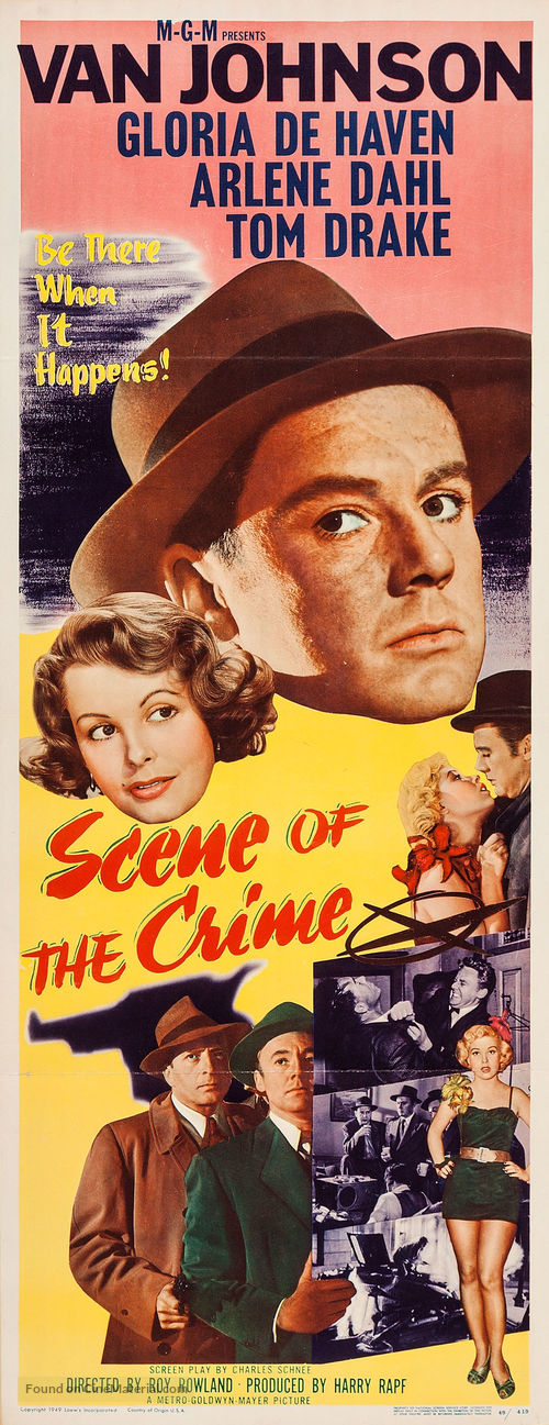 Scene of the Crime - Movie Poster