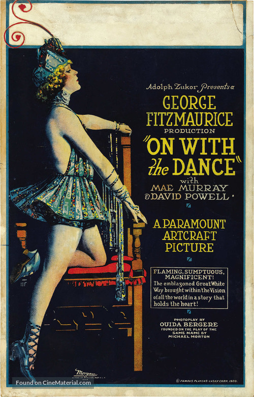 On with the Dance - Movie Poster