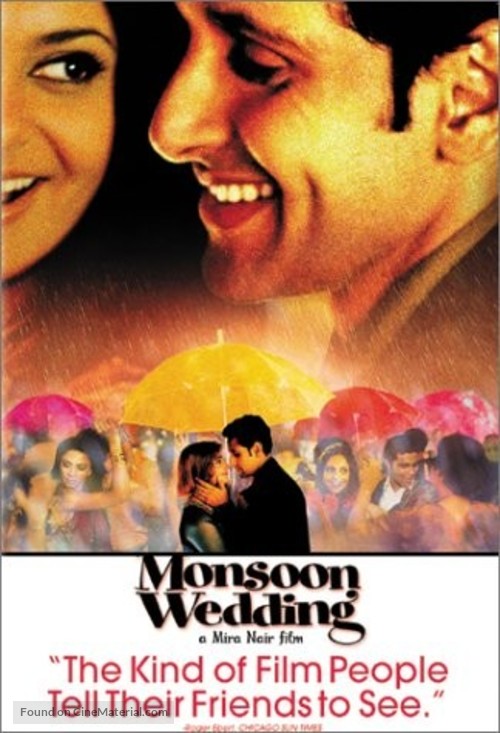 Monsoon Wedding - DVD movie cover