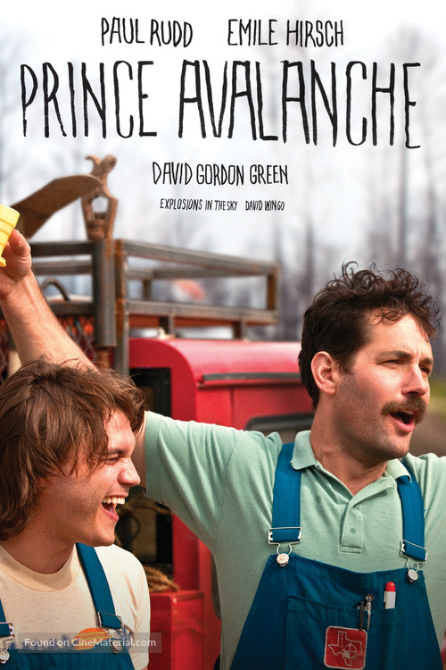 Prince Avalanche - DVD movie cover