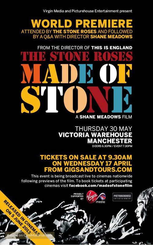 The Stone Roses: Made of Stone - British Movie Poster