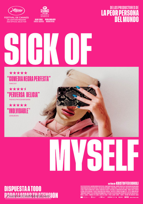 Sick of Myself - Spanish Movie Poster
