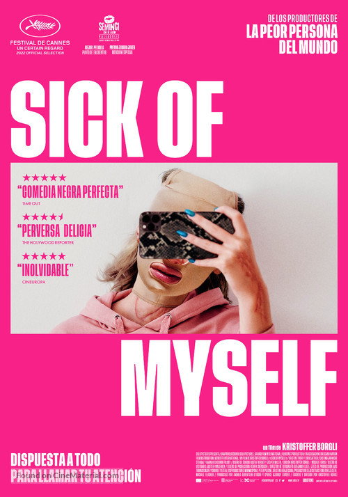 Sick of Myself - Spanish Movie Poster