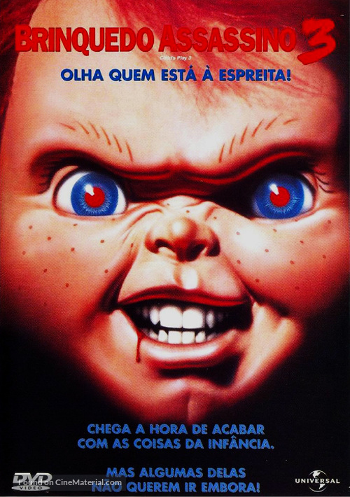 Child&#039;s Play 3 - Brazilian DVD movie cover