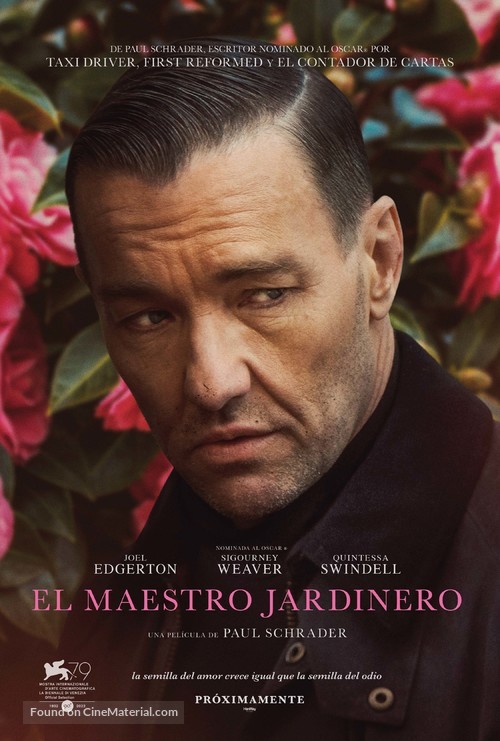 Master Gardener - Mexican Movie Poster