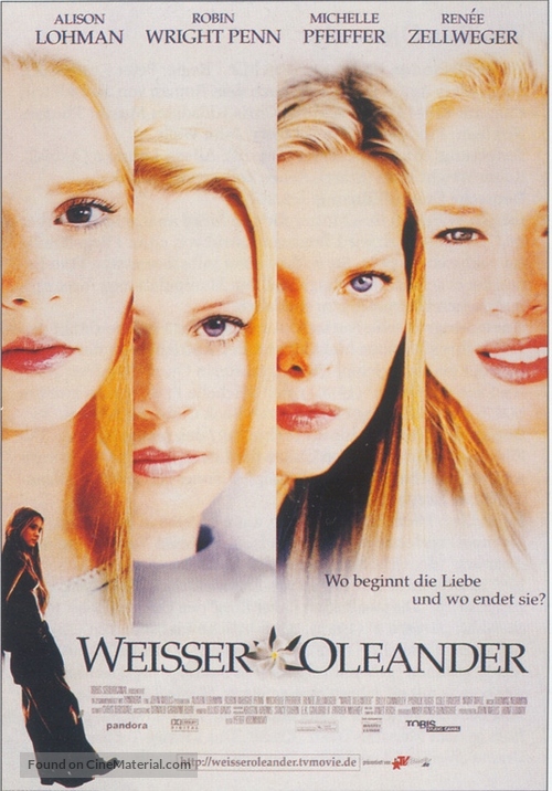 White Oleander - German Movie Poster