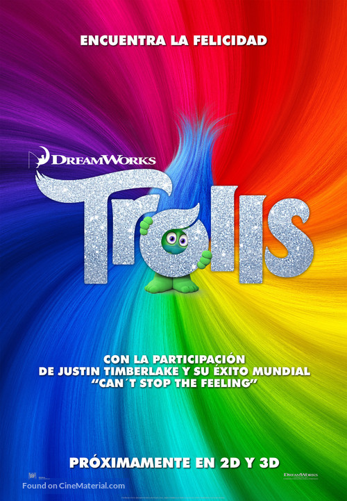 Trolls - Spanish Movie Poster
