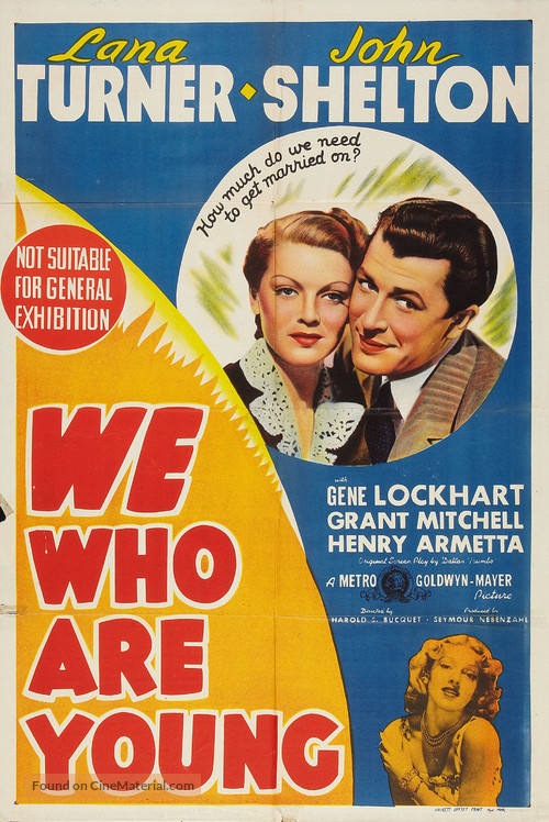 We Who Are Young - Australian Movie Poster