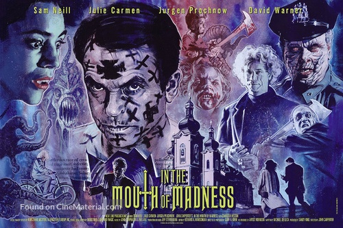 In the Mouth of Madness - British poster