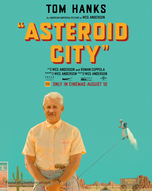 Asteroid City - New Zealand Movie Poster