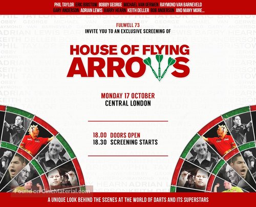 House of Flying Arrows - British Movie Poster