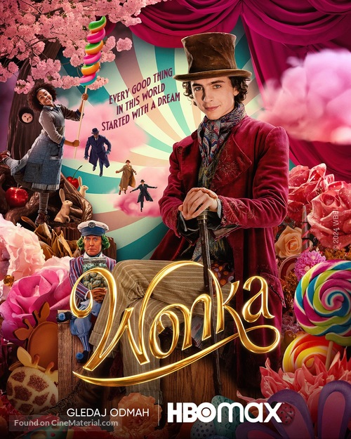 Wonka - Croatian Movie Poster