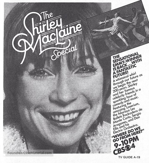 The Shirley MacLaine Special: Where Do We Go from Here? - poster