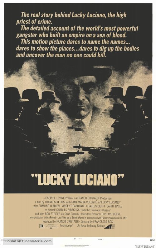 Lucky Luciano - Movie Poster