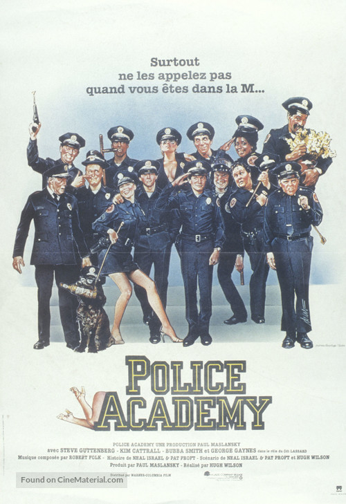 Police Academy - French Movie Poster