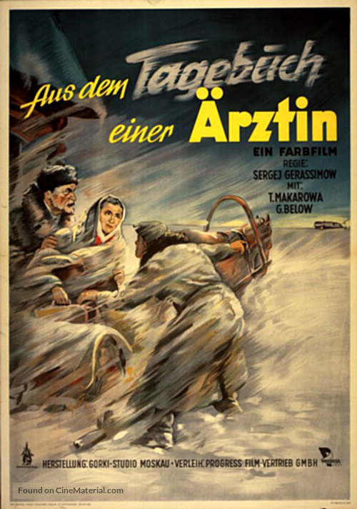 Selskiy vrach - German Movie Poster