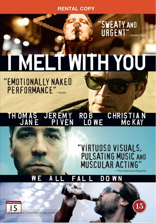 I Melt with You - Norwegian DVD movie cover