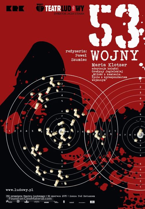 53 wojny - Polish Movie Poster