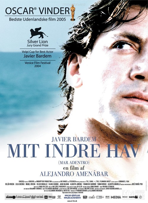 Mar adentro - Danish Movie Poster