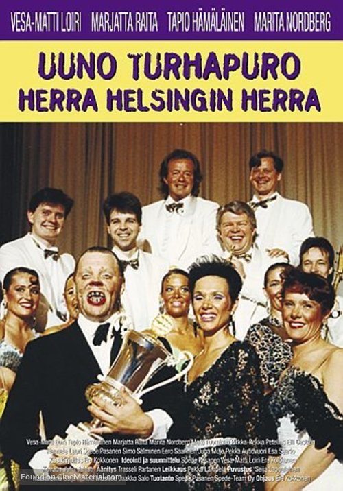 Uuno Turhapuro herra Helsingin herra - Finnish Movie Poster