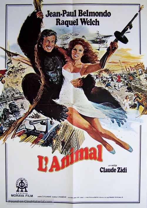 L&#039;animal - Yugoslav Movie Poster