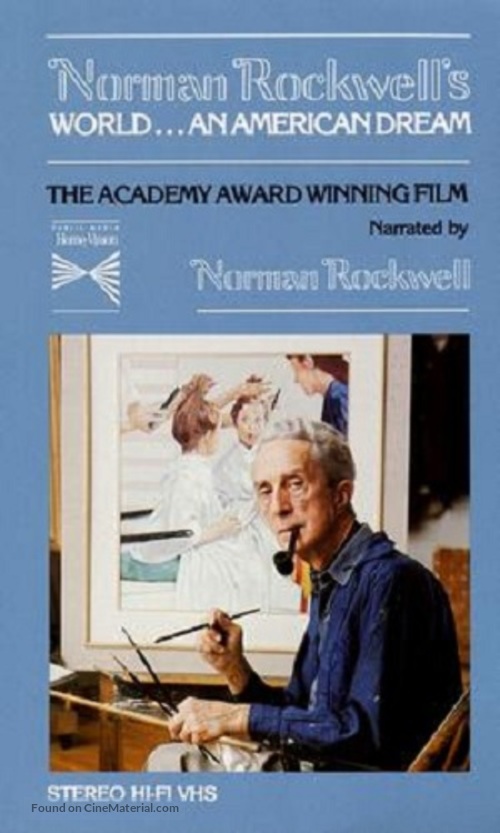 Norman Rockwell&#039;s World... An American Dream - VHS movie cover