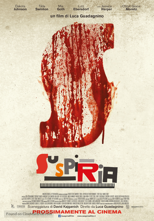 Suspiria - Italian Theatrical movie poster