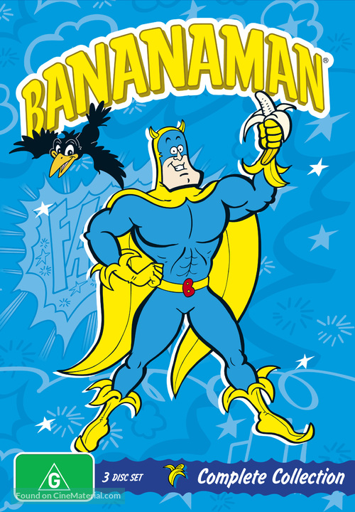 &quot;Bananaman&quot; - Australian DVD movie cover