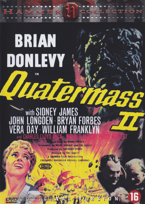 Quatermass 2 - Dutch DVD movie cover