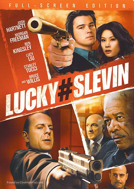 Lucky Number Slevin - DVD movie cover