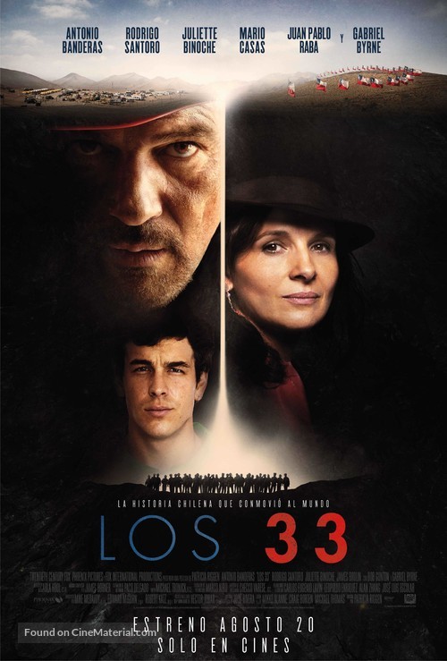 The 33 - Colombian Movie Poster