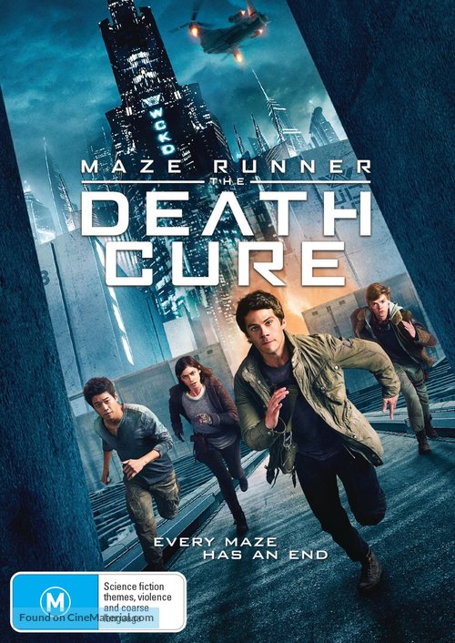 Maze Runner: The Death Cure - Australian Movie Cover