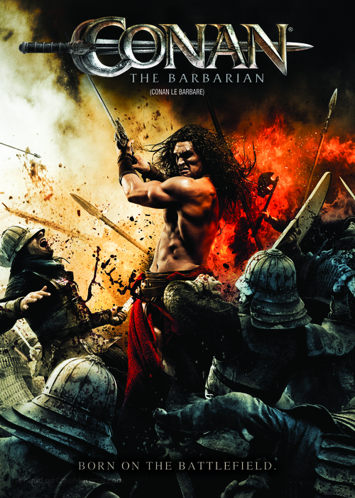 Conan the Barbarian - Canadian DVD movie cover