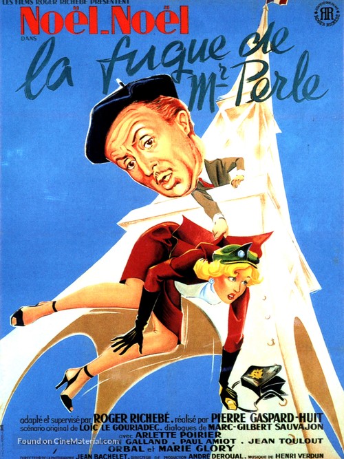 Fugue de Monsieur Perle, La - French Movie Poster