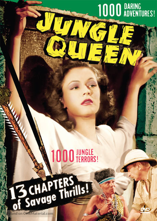 Jungle Queen - DVD movie cover