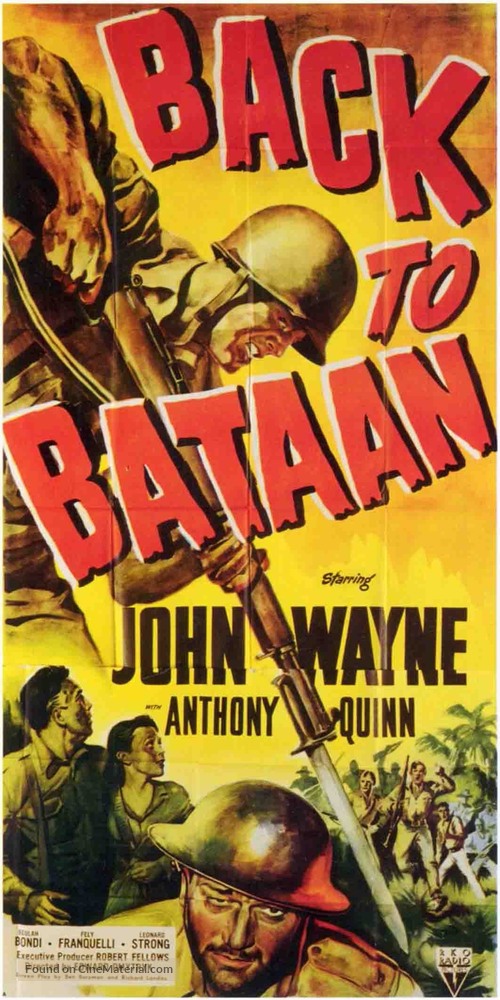 Back to Bataan - Movie Poster