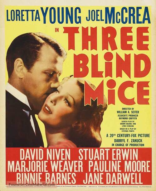 Three Blind Mice - Movie Poster