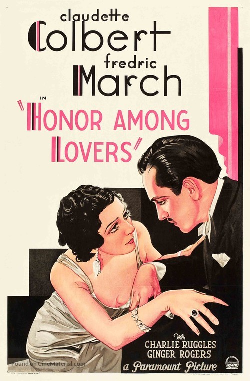 Honor Among Lovers - Movie Poster