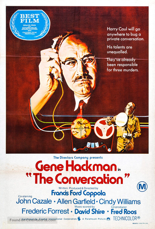The Conversation - Australian Movie Poster