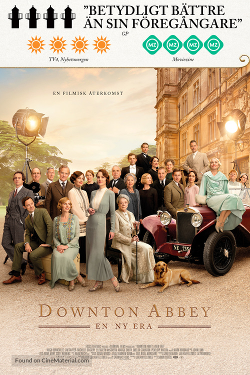 Downton Abbey: A New Era - Swedish Movie Poster