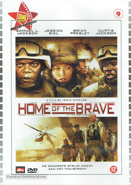 Home of the Brave - Belgian DVD movie cover