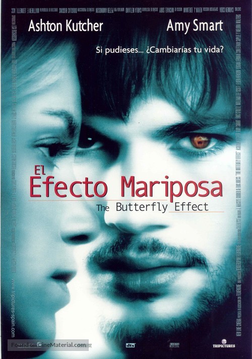 The Butterfly Effect - Spanish Movie Poster