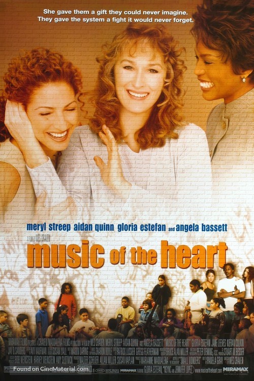 Music of the Heart - Movie Poster