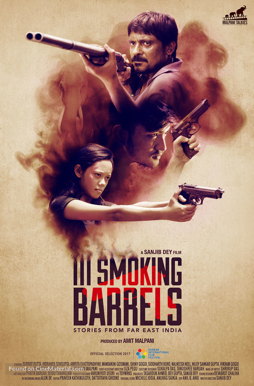 III Smoking Barrels - Indian Movie Poster