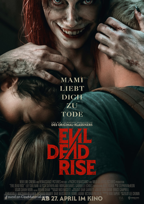 Evil Dead Rise - German Movie Poster